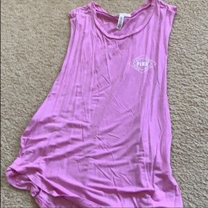 PINK muscle tank!